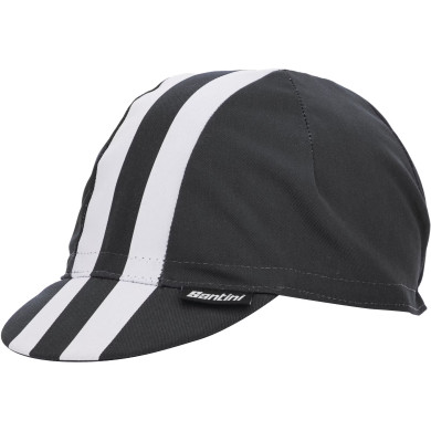 Santini Bengal Summer Cycling Cap Black/White Unisize