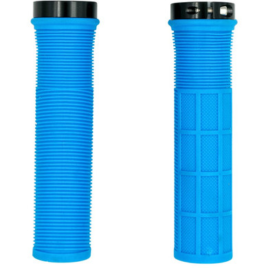 QBP Grip Mtb Lock On Single 130mm Blue