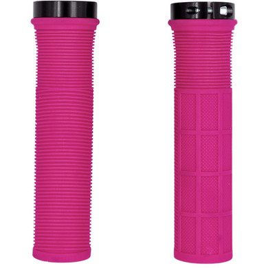 QBP Grip Mtb Lock On Single 130mm Pink