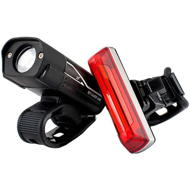 QBP Light Set USB Front Chaser 420 Lum Rear Stealth 40 Lum