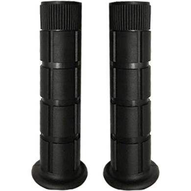 QBP Mtb Oury Grips With Flange Black