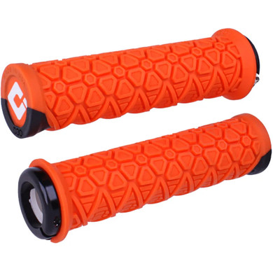 ODI MTB Vanquish D30 Lock On Grip 137mm Orange