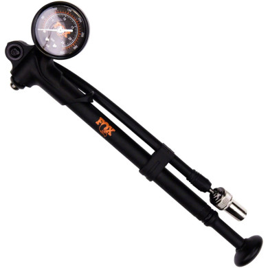 Fox 350psi Analog Folding w/Long Swivel Head Shock Pump