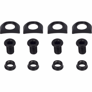 FSA 386EVO Megatooth Chainring Bolt Kit Black