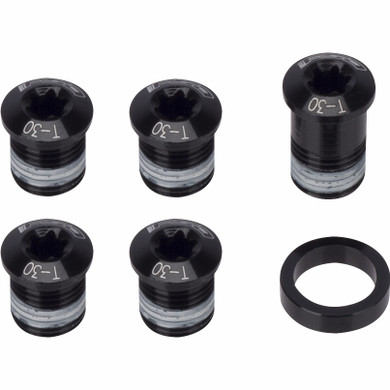 FSA K-Force 386EVO Crank Chainring Bolts Kit Black