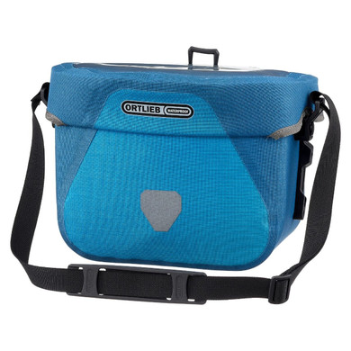 Ortlieb Ultimate Six Plus Handle Bar Bag Dusk Blue Denim