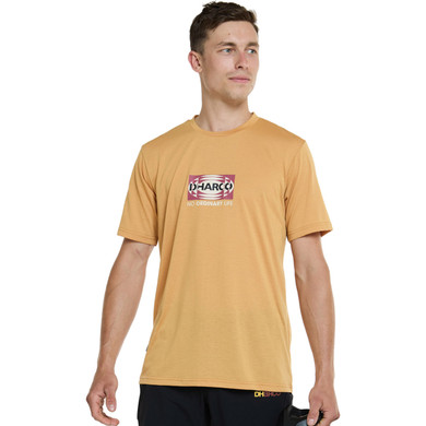 DHaRCO Mens Short Sleeve Tech Tee Golden