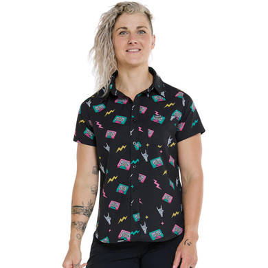 DHaRCO Womens Tech Party Shirt Mix Tape