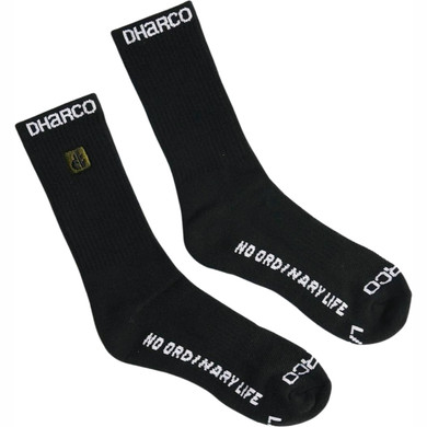 DHaRCO Crew Socks Black Youth