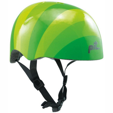 Pit Stripes Green Helmet