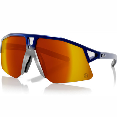 KOO Hype Team RedBull-BORA-Hansgrohe Blue/Silver W/Red Mirror Lens