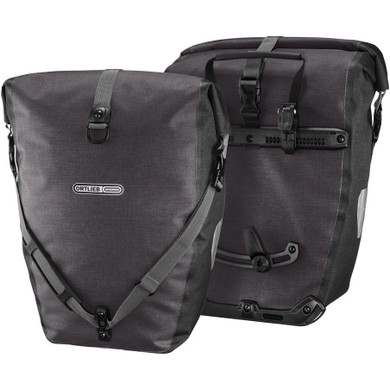 Ortlieb Back Roller Plus QL2.1 Waterproof Pannier Bag (Pair) Granite/Black