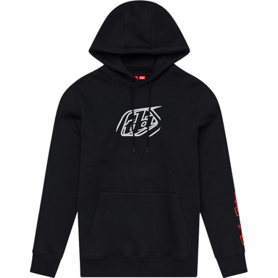 Troy Lee Designs Pullover Hoodie Badge Black