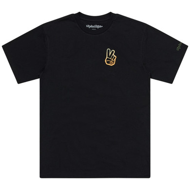 Troy Lee Designs Short Sleeve Tee Peace Out Black