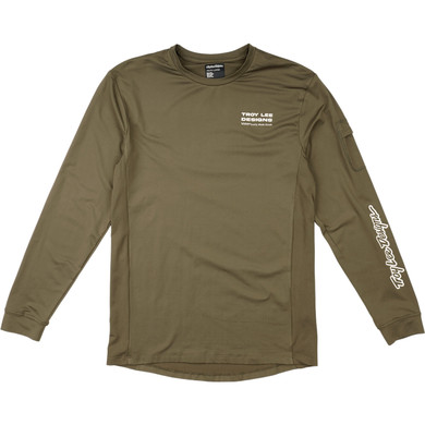 Troy Lee Designs Youth Ruckus Long Sleeve Ride Tee Factory Caper