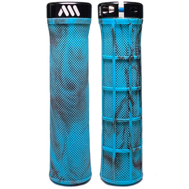 All Mountain Style Berm Grips - Blue Camo