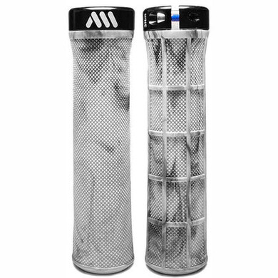 All Mountain Style Berm Grips - White Camo