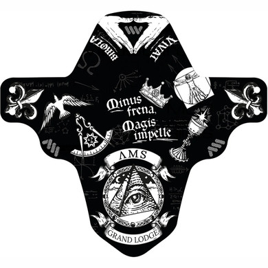 All Mountain Style Mud Guard - Opus Magna White