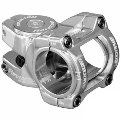 Reverse Components Stem Black ONE Titanium 35mm 31.8 & 35mm - Silver