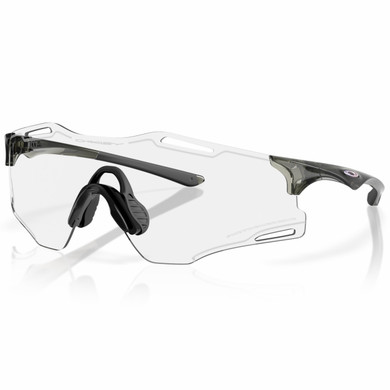 Oakley Cybr Zero Black W/ Clear To Black Iridium Photochromic Lens