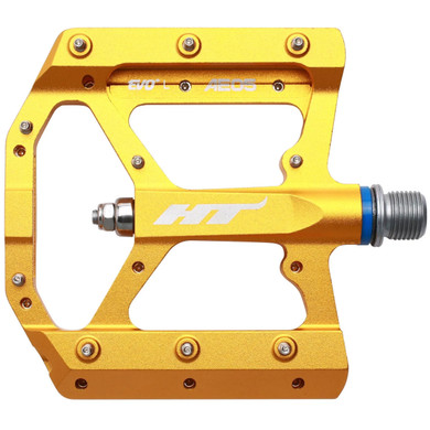HT Components AE05 Pedals (Alloy / CNC CRMO) - Gold