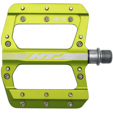 HT Components AE12 Pedals (Alloy / CNC CRMO) - Apple Green