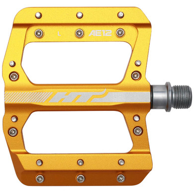 HT Components AE12 Pedals (Alloy / CNC CRMO) - Gold