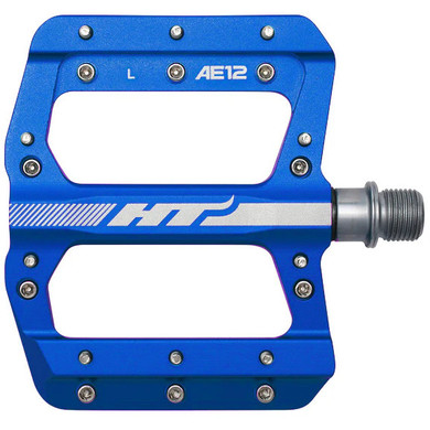 HT Components AE12 Pedals (Alloy / CNC CRMO) - Royal Blue