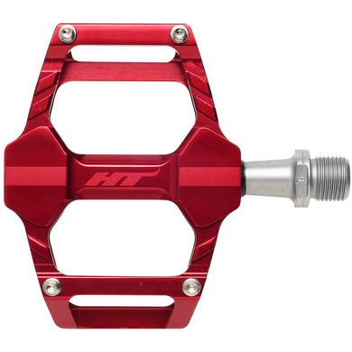 HT Components AR06 Pedals (Alloy / CNC CRMO) - Red