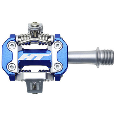HT Components M2 Pedals (Alloy / CNC CRMO) - Royal Blue