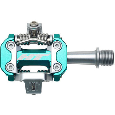HT Components M2 Pedals (Alloy / CNC CRMO) - Turq