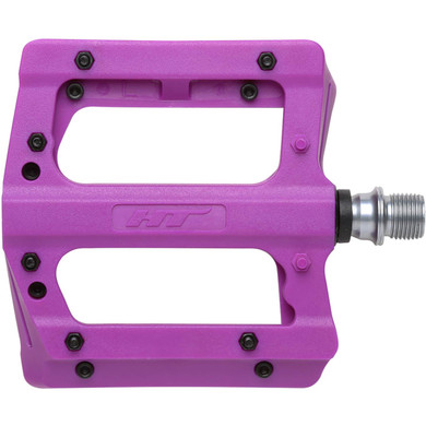 HT Components PA12A Pedals (Nylon / CNC CRMO) - Purple