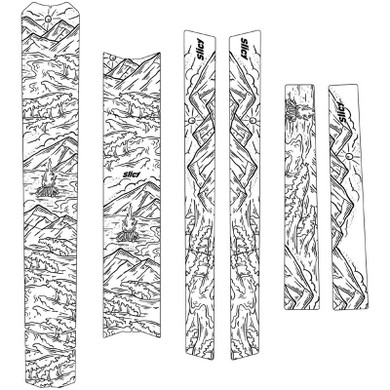 Slicy Sublimistick Bike Protection Gloss Dreamland