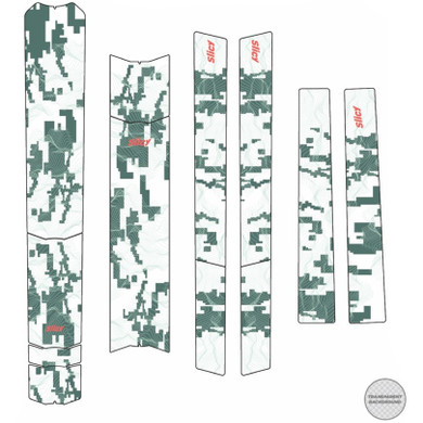 Slicy Sublimistick Bike Protection Gloss Pixel