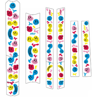 Slicy Sublimistick Bike Protection Matt Acid Trip