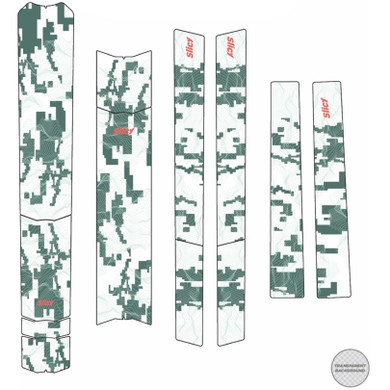 Slicy Sublimistick Bike Protection Matt Pixel