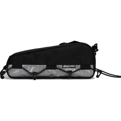 skingrowsback Hot Dog Racing Top Tube Bag - Black/Silver