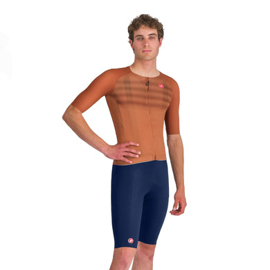 Castelli Free Aero Race S Bibshort Belgian Blue