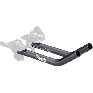 Deda PARABOLICA 1 Extensions, J-bend, Aluminium, 24mm, 300 mm length, 38 angle