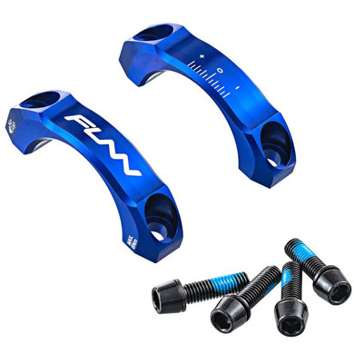 FUNN Stem End Caps / Face Plate Equalizer 31.8mm  Blue