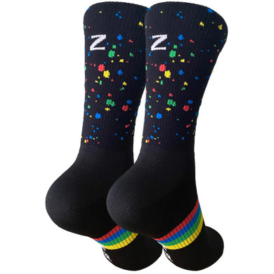 Zeffz Socks Black Speckle