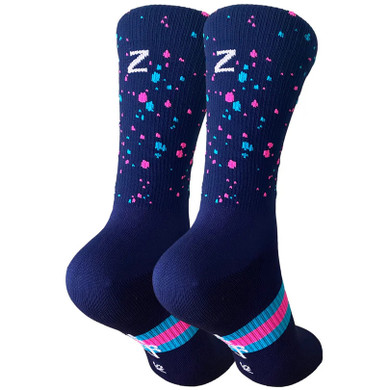 Zeffz Socks Navy Speckle