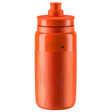Elite Fly Tex Clear Orange Water Bottle 550 mL