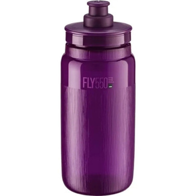 Elite Fly Tex Clear Purple Water Bottle 550 mL