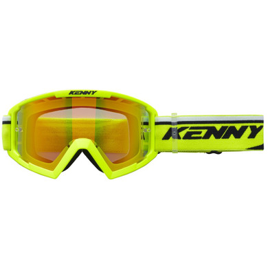 Kenny Racing Goggles Kid Track Plus Neon Yellow