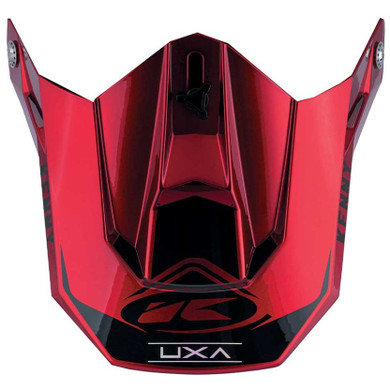 Kenny Racing Replacement Visor Decade Helmet Smash Red