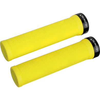 Burgtec Bartender Lock On Grips Electric Yellow