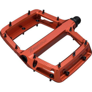 Orange Race Face Pedal with Black Pins