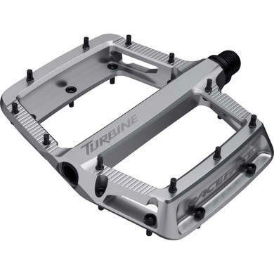 Silver Race Face Pedal with Black Pins