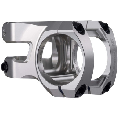 Silver Race Face Stem with Black Bolts